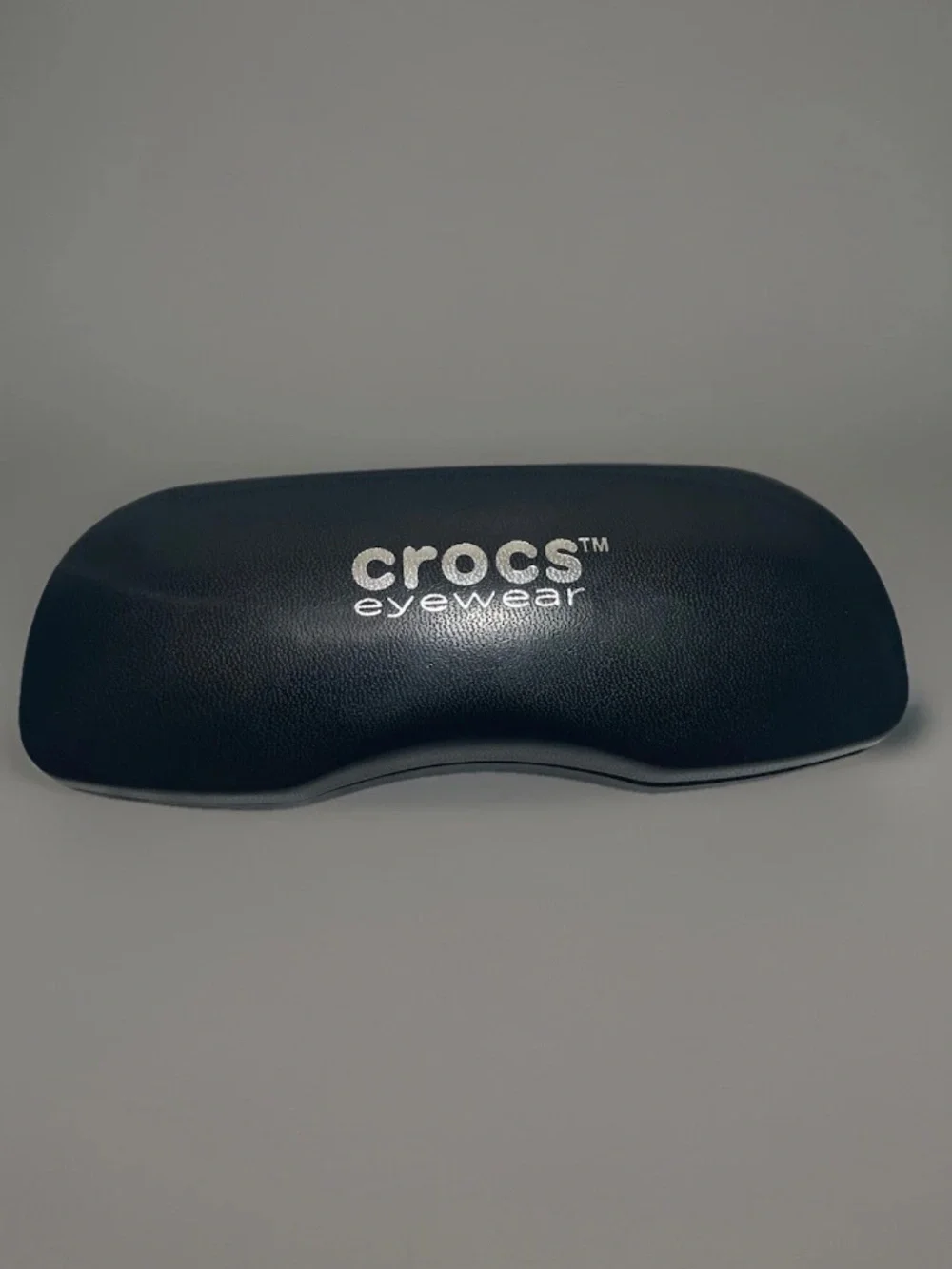 CROCS Black Eyewear Hard Case with White Logo